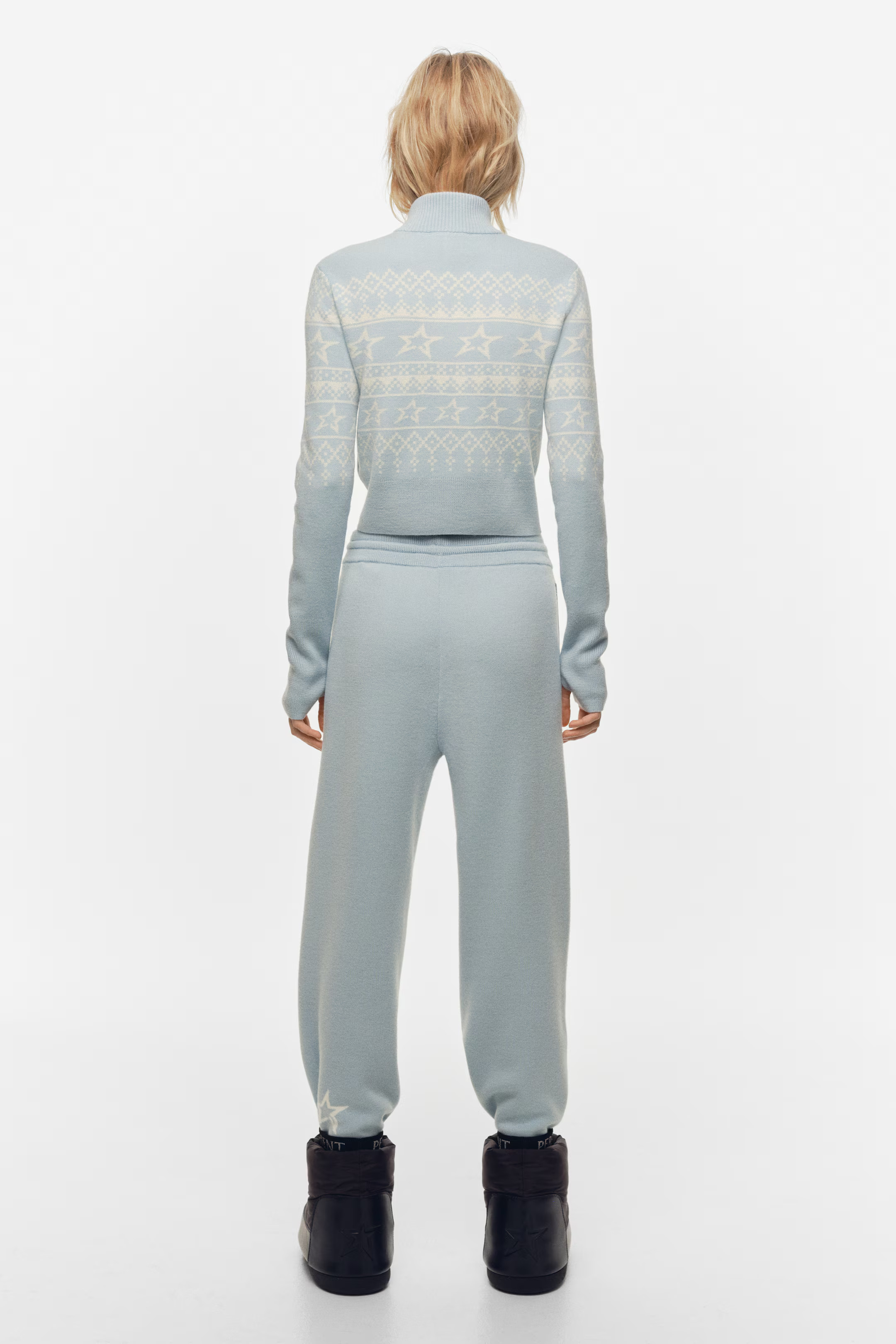 Jacquard-Knit Merino Wool Sweater | H&M (US + CA)