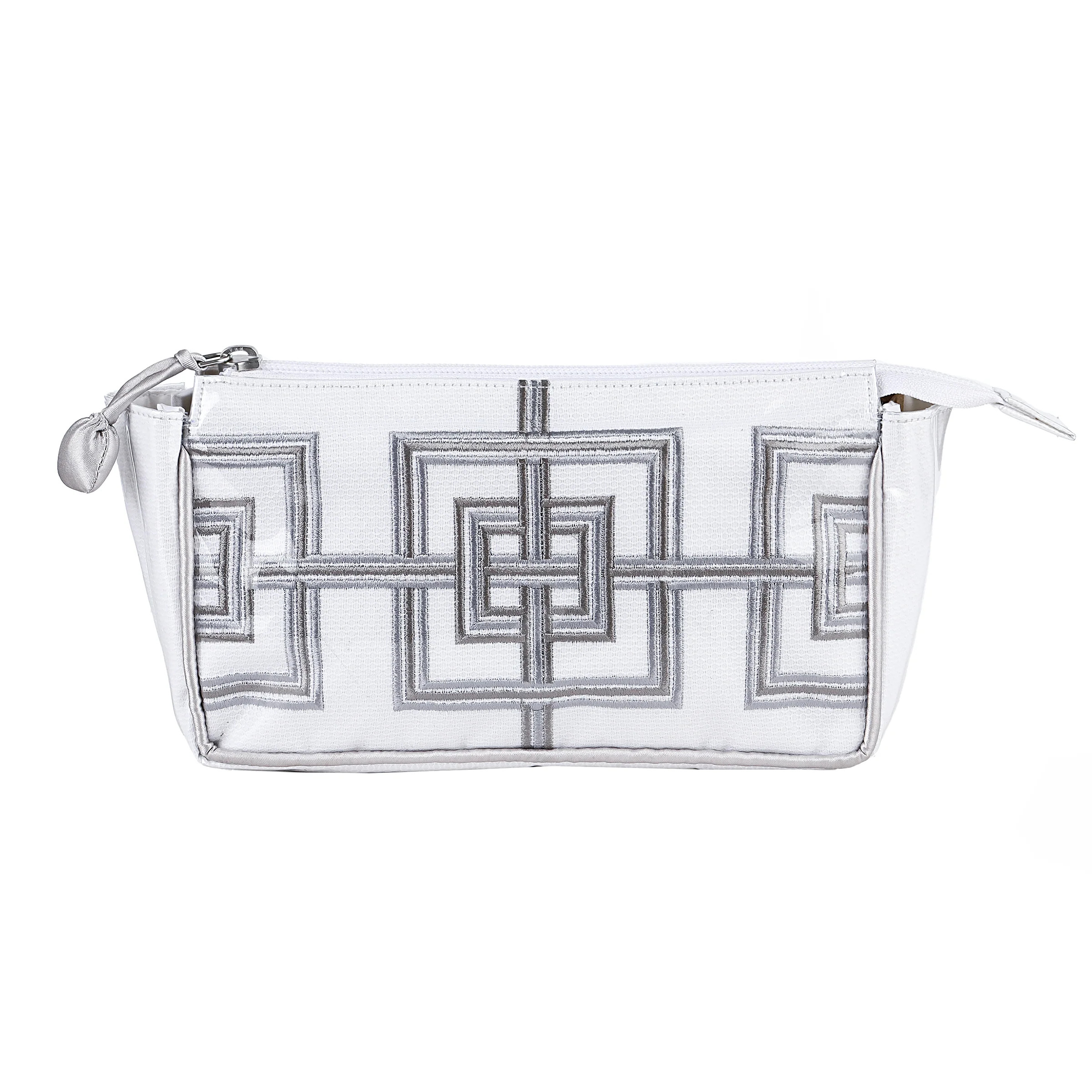 Geometric Small Makeup Bag | Lenora