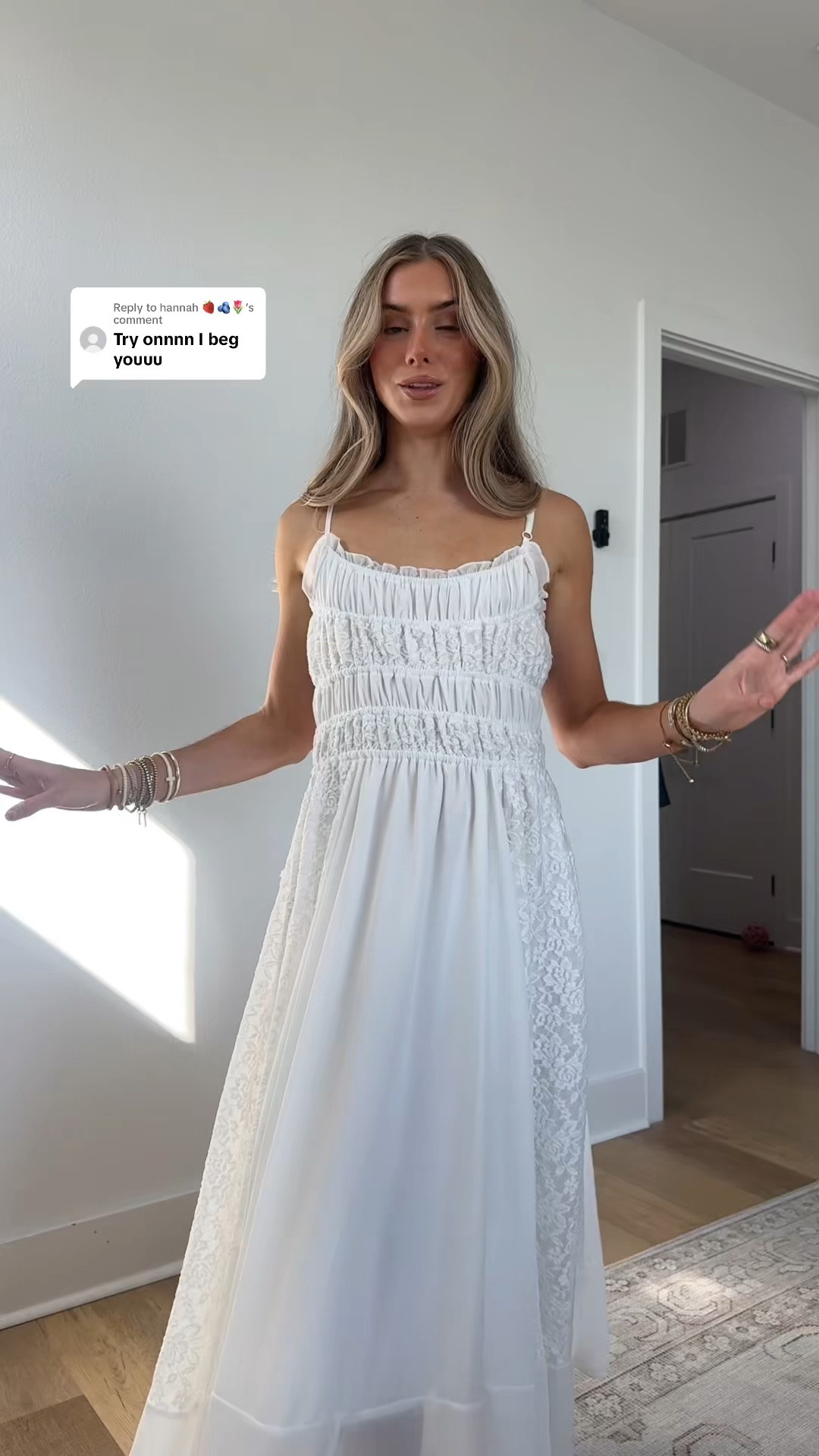 Amazon size small Gacaky Summer Dress for Women Casual Lace Floral Embroidered Bohemian Maxi Dress Flowy A Line Beach Long Dresses

#LTKootd #LTKWedding #LTKSaleAlert