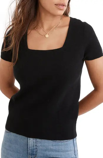 Square Neck Sweater Tee | Nordstrom