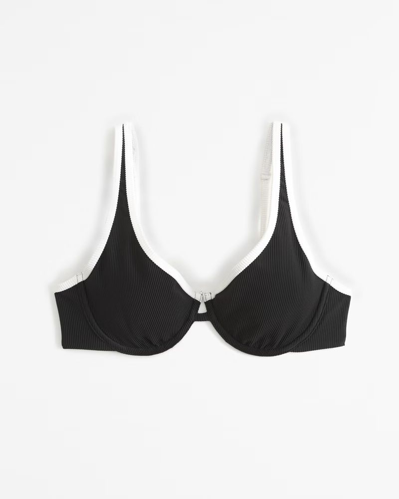 Women's High Apex Underwire Bikini Top | Women's New Arrivals | Abercrombie.com | Abercrombie & Fitch (US)