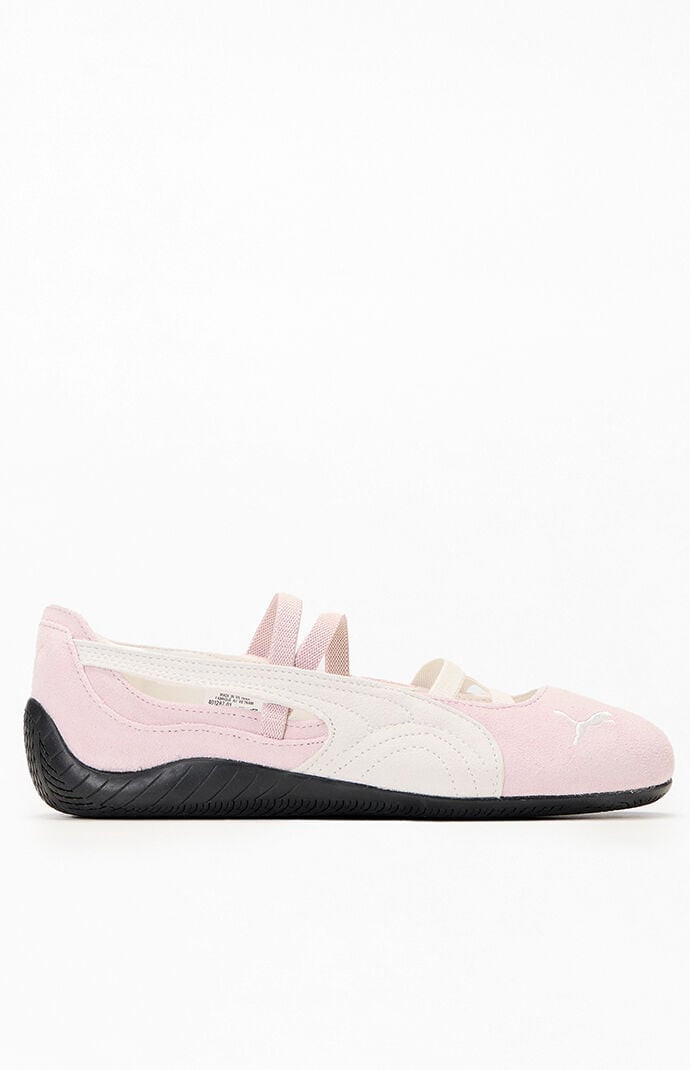 Puma Women's Speedcat Ballet Sneakers in Pink/White - Size 7.5 | PacSun