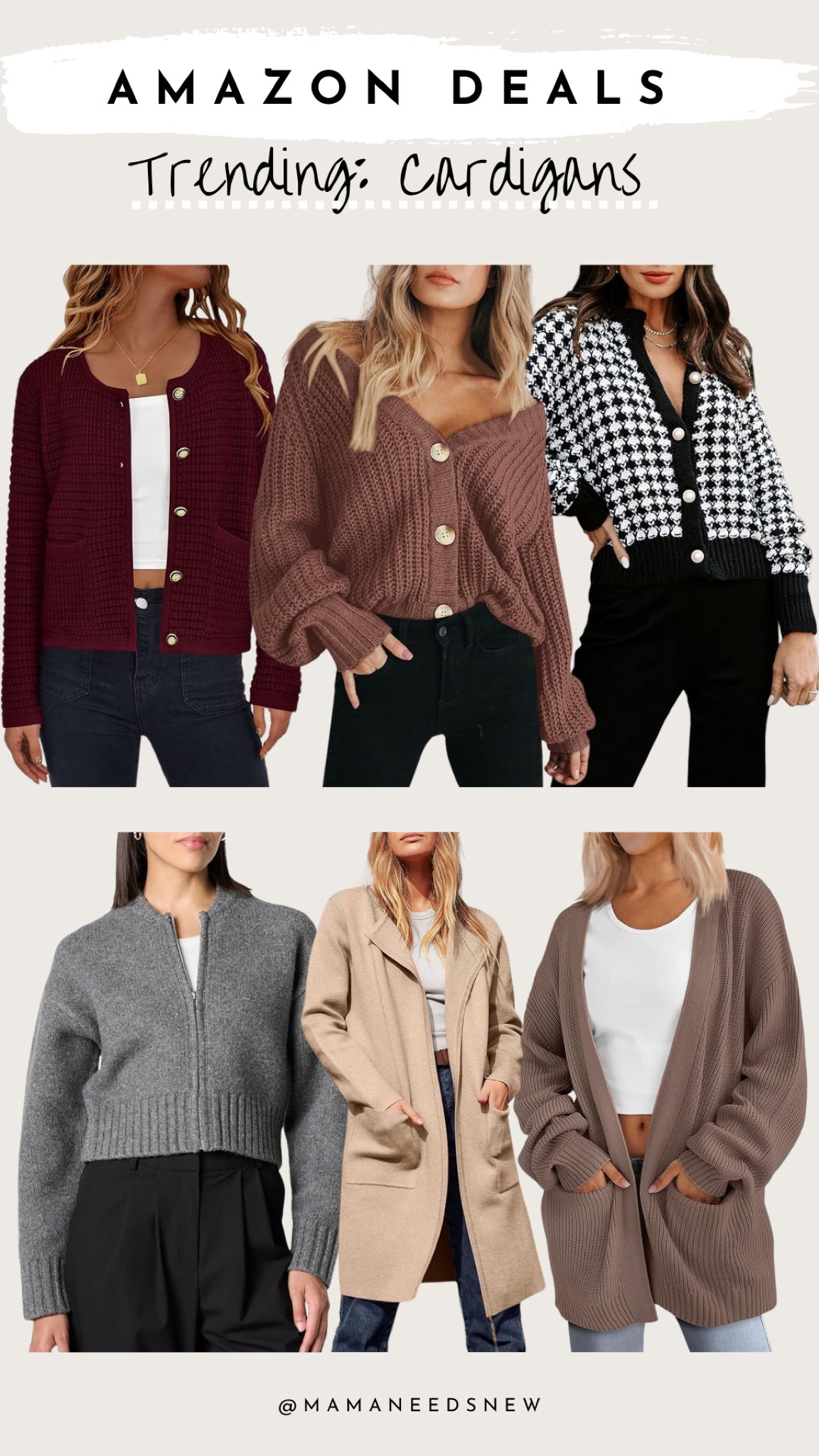 Cozy cardigans for fall/ winter 🤎 

#LTKSeasonal #LTKSaleAlert #LTKxPrimeDay