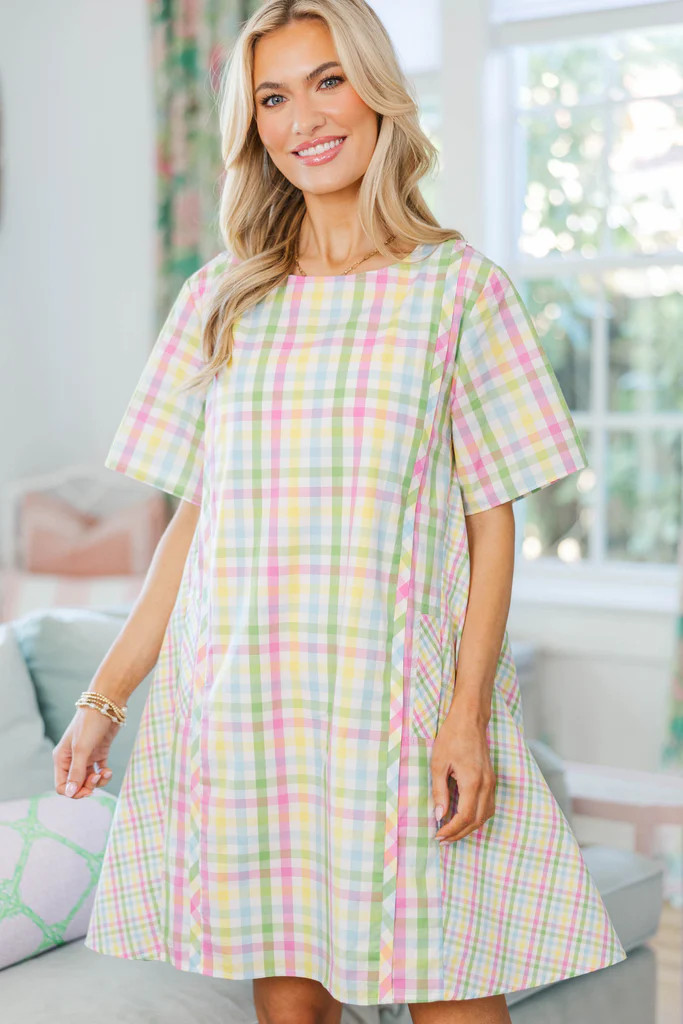 NURSING COLLECTION: Easy To Reach For Green Striped Dress | The Mint Julep Boutique