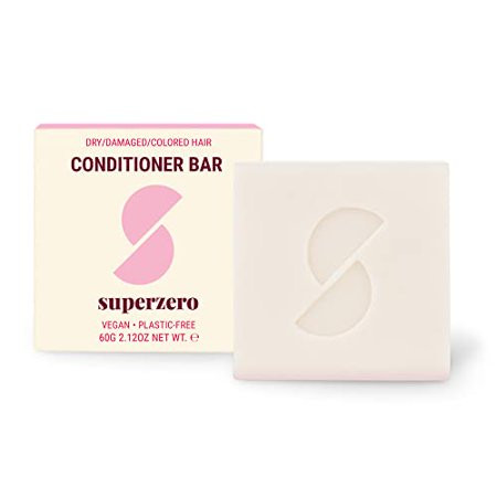 superzero Moisturizing & Repairing Conditioner Bar for Dry Damaged and Frizzy Hair Boosts Moisture S | Walmart (US)