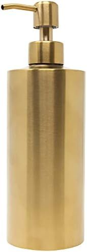 Yew Design Gold Soap Dispenser for Bathroom (Brass Stainless Steel) Hand Soap Dispenser Soap Disp... | Amazon (US)