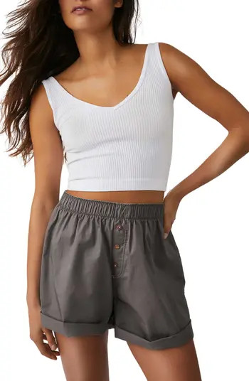 Free People Rib Brami Crop Tank | Nordstrom | Nordstrom