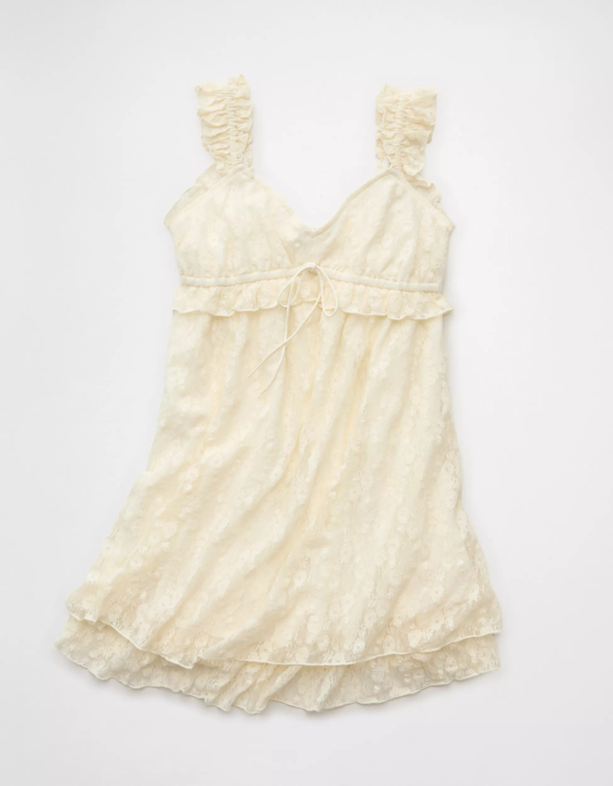 AE Ruffle Mini Dress | American Eagle Outfitters (US & CA)