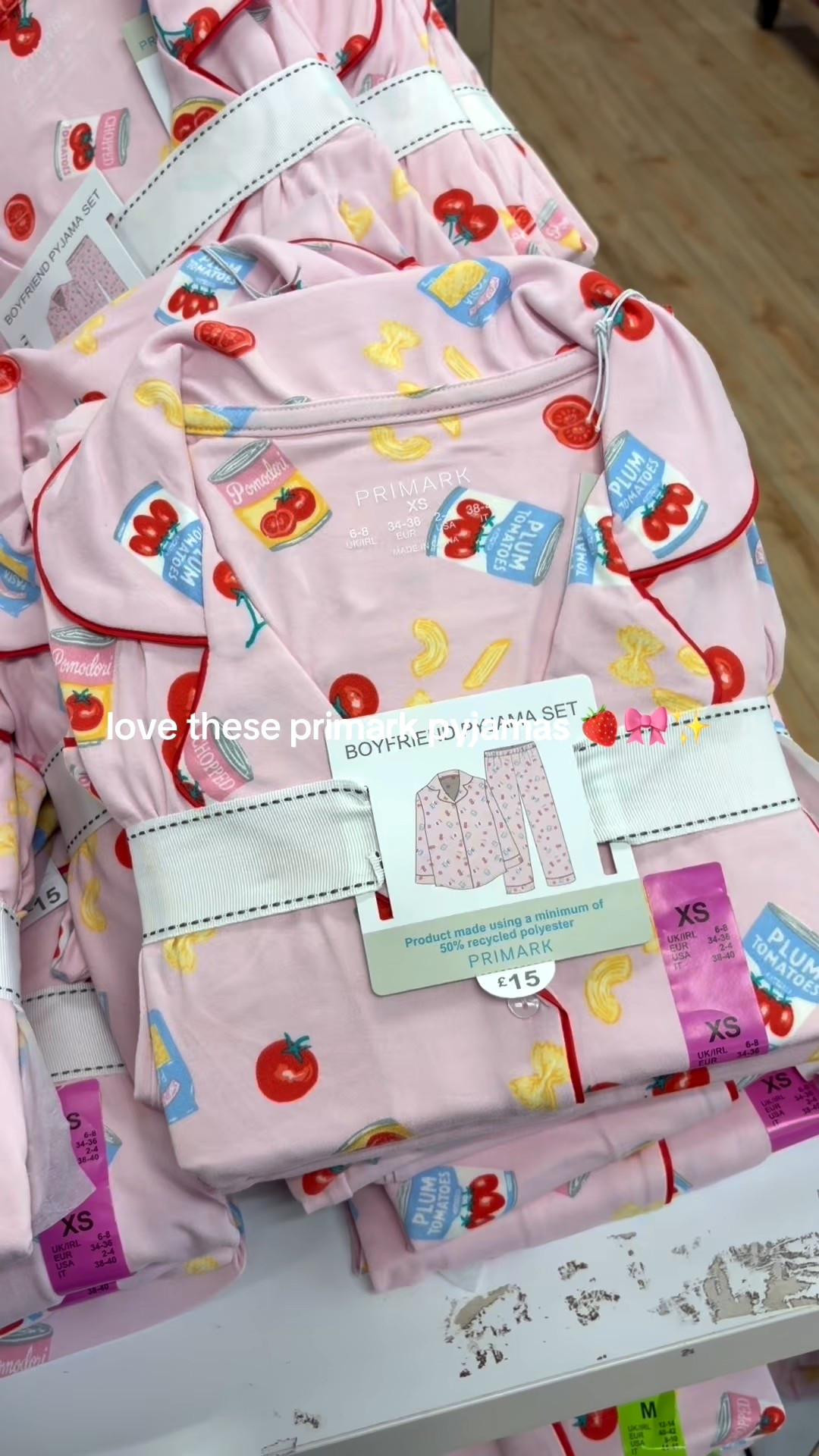 Love these primark pyjamas 😍 well any primark pyjamas 🤭🎀🍓✨🪩 new in ✨ @primark #primark #pyjamas #primarkpyjamas #pjs #newin 

#LTKuk #LTKgiftguide #LTKmidsize