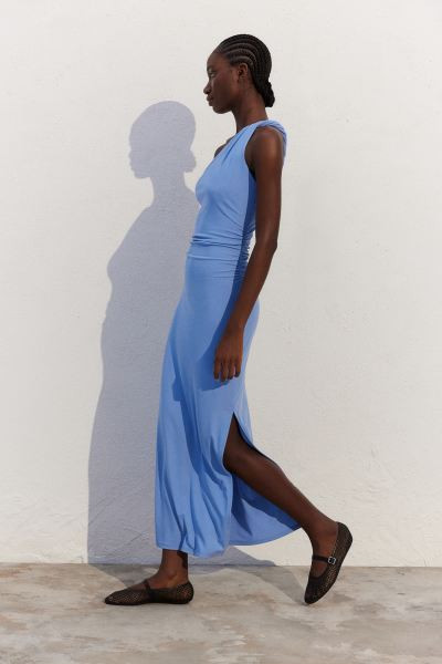 Jersey one-shoulder dress | H&M (UK, MY, IN, SG, PH, TW, HK)