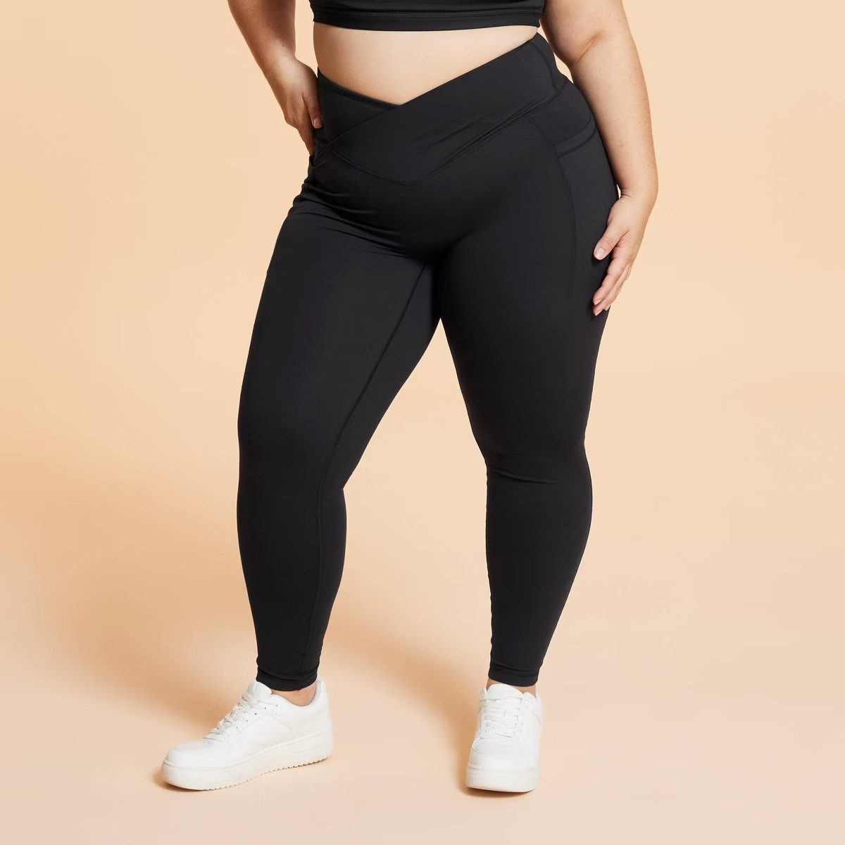 Blogilates Women's Criss Cross High-Rise Leggings | Target