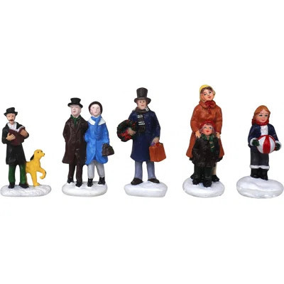 Christmas Village Figurines Decoration Set - Perfect Addition To Your Christmas Indoor Decorations & Snow Village Displays - A Thoughtful Gift For You | Wayfair North America