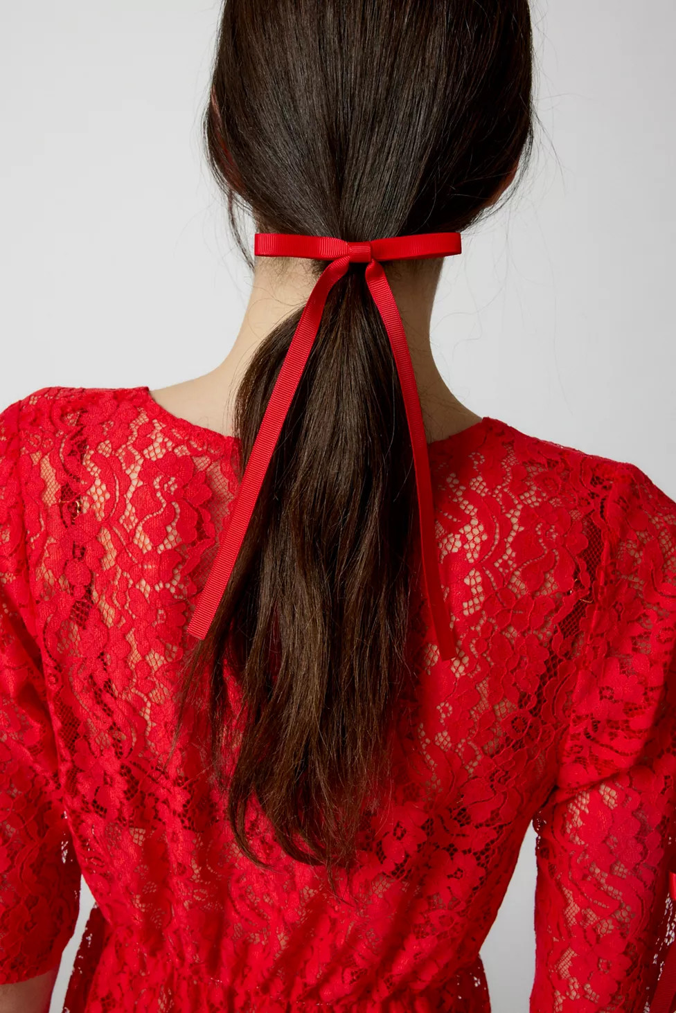 Ribbon Hair Bow Barrette Set | Urban Outfitters (US and RoW)