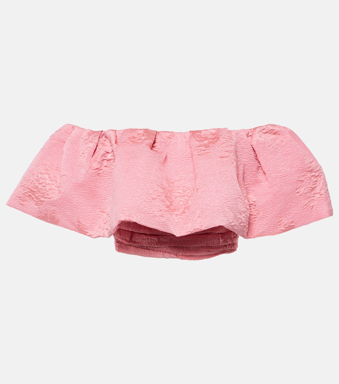 Top cropped Zelie con volant | Mytheresa (IT)