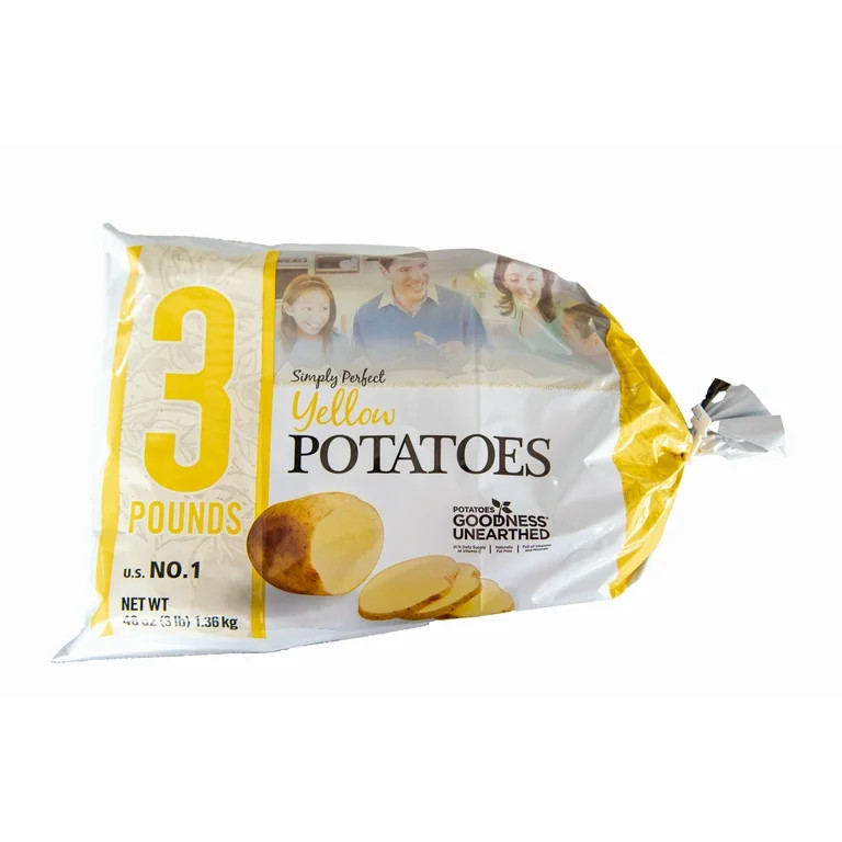 Yellow Potatoes Whole Fresh, 3lb Bag | Walmart (US)