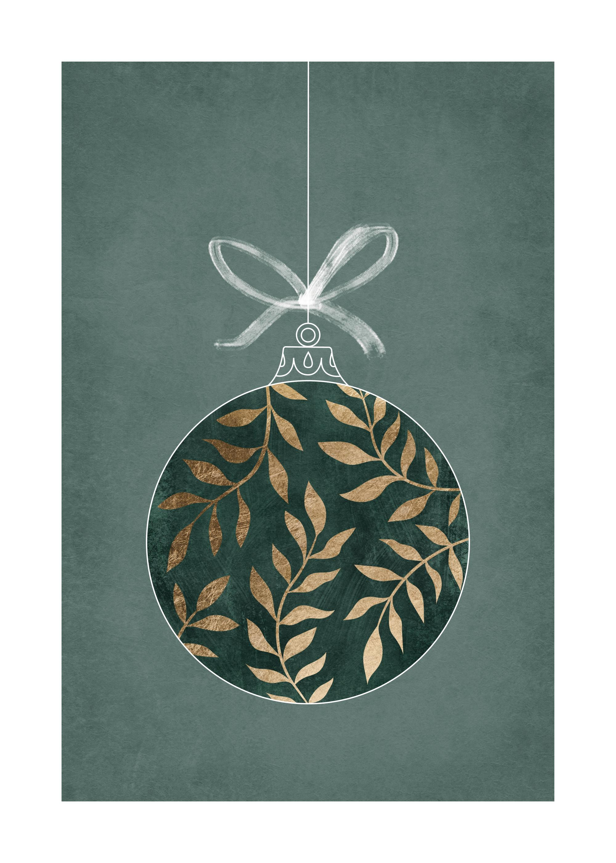 Golden Ornament Print | Desenio