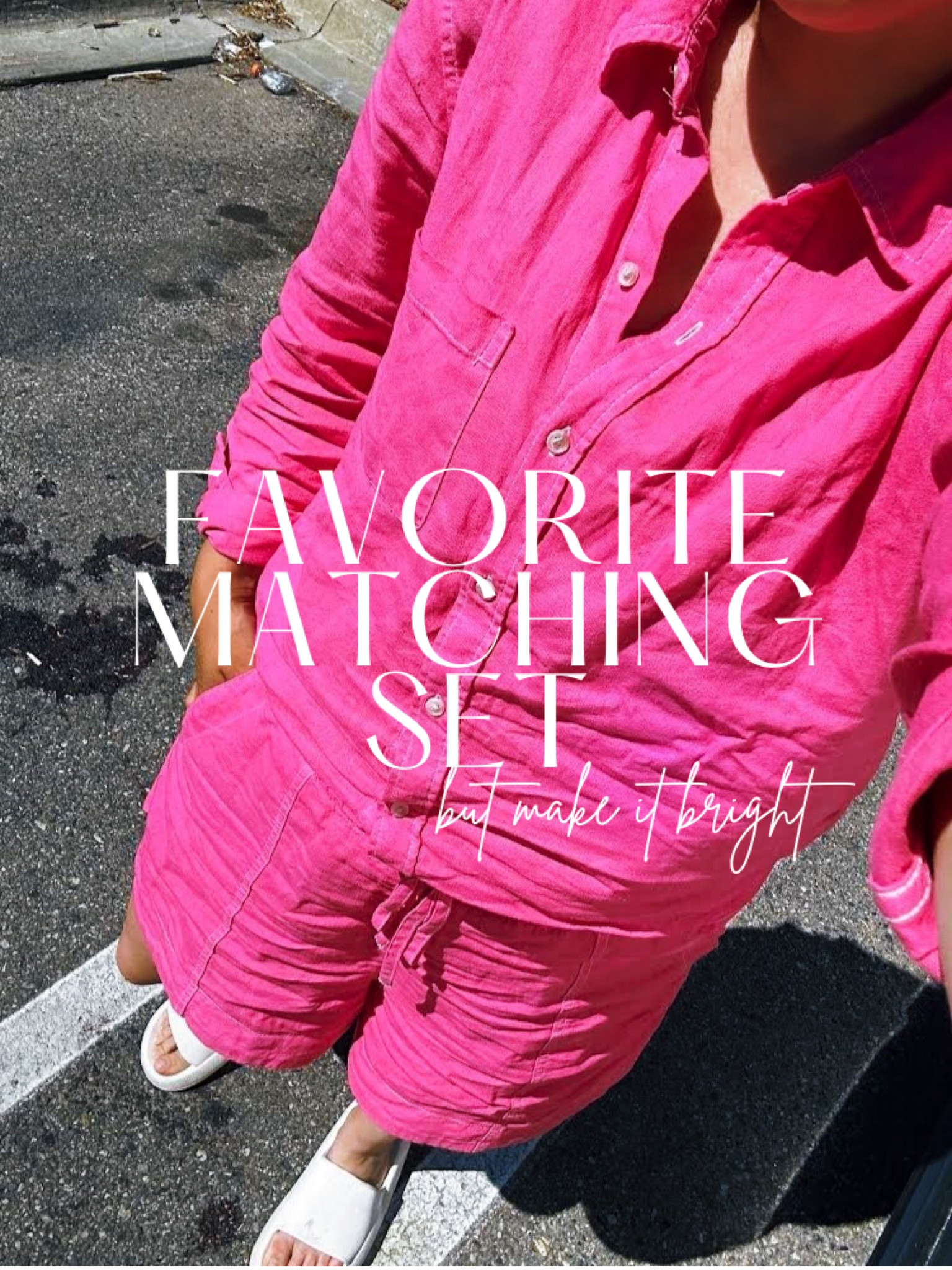 Favorite matching target set in a size medium. Dyed to the perfect HOC Winter Pink. I Want to do it in blue and green too! 

Shoes- wearing a 7. I’d say true to size. Now that my feet grew with pregnancy I’d order an 8 next time. 

DIY // target finds // matching sets // linen // summer 

#LTKStyleTip #LTKFindsUnder50 #LTKSeasonal