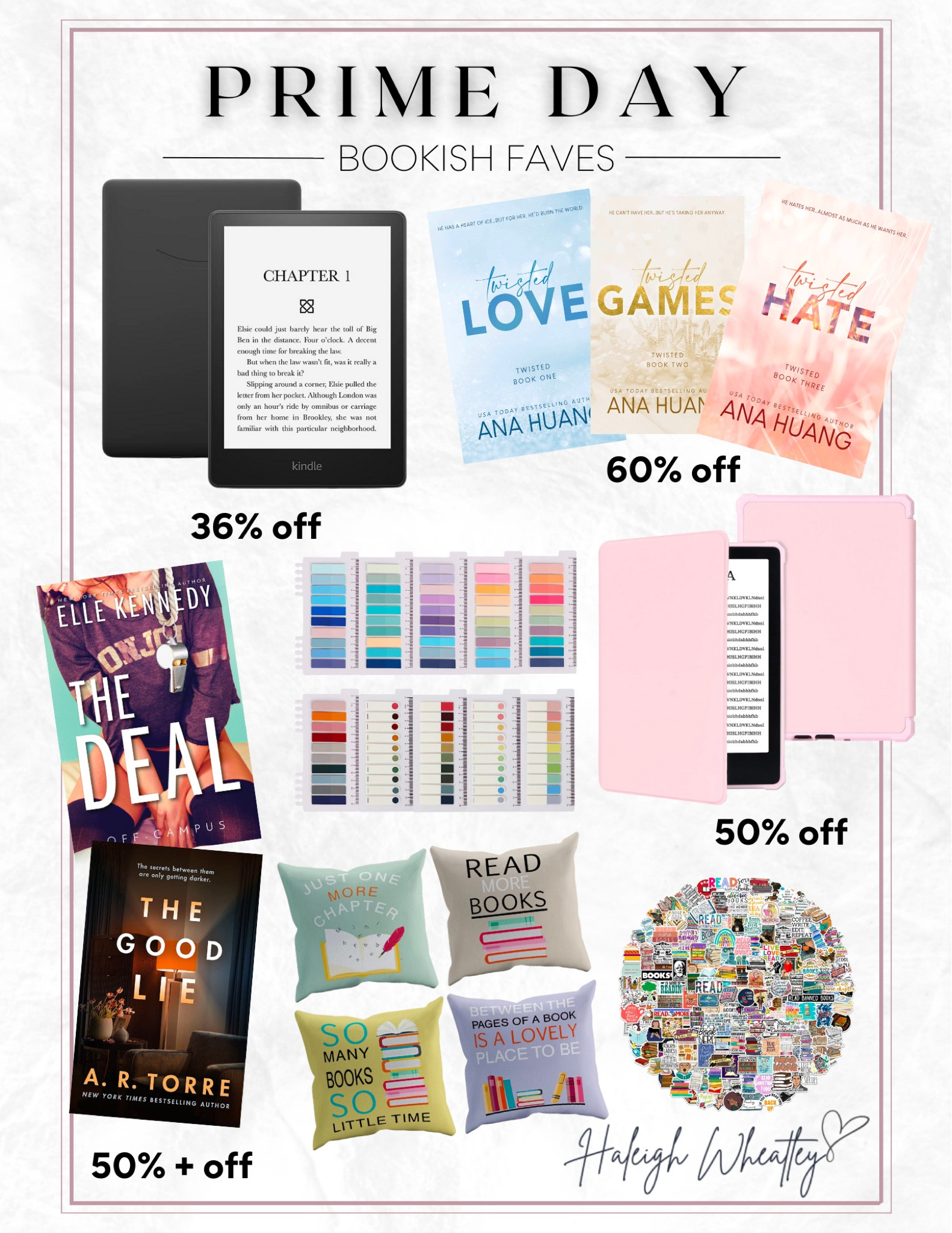 Amazon Prime Day 2023: For the Reader 

Bookish • Books • Kindle Stickers • Kindle Accessories • Amazon Finds and Deals • Bookworm

#LTKBacktoSchool #LTKhome #LTKxPrimeDay