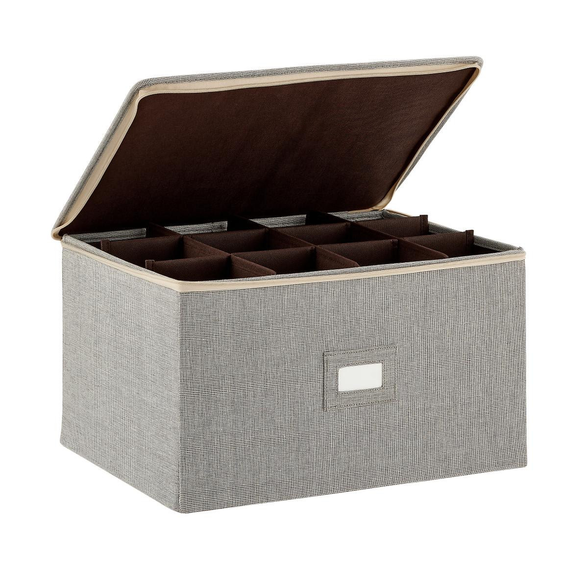 Stemware & Goblet Storage Case | The Container Store