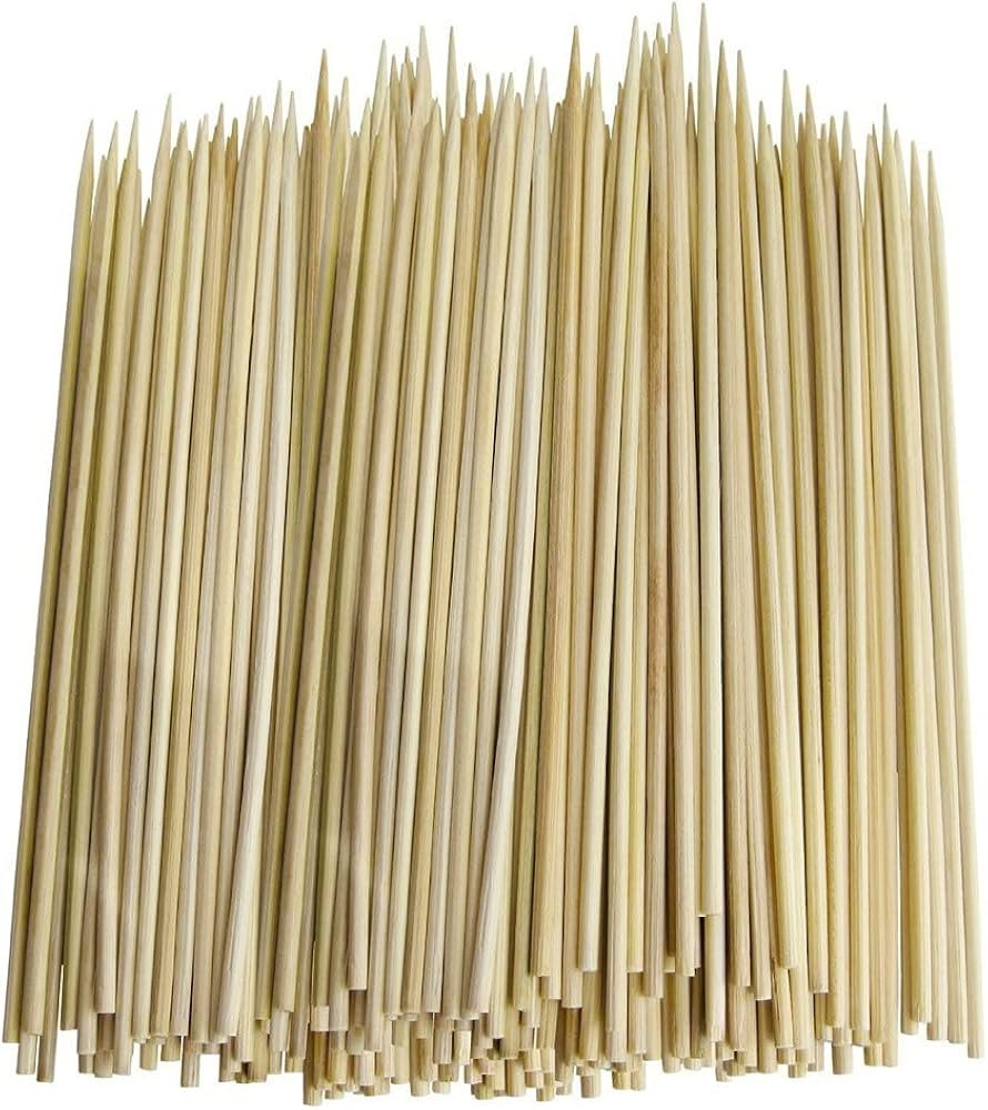 JapanBargain 4114, BBQ Bamboo Skewers for Grilling Shish Kabob Grill Fruit Corn Chocolate Fountai... | Amazon (US)