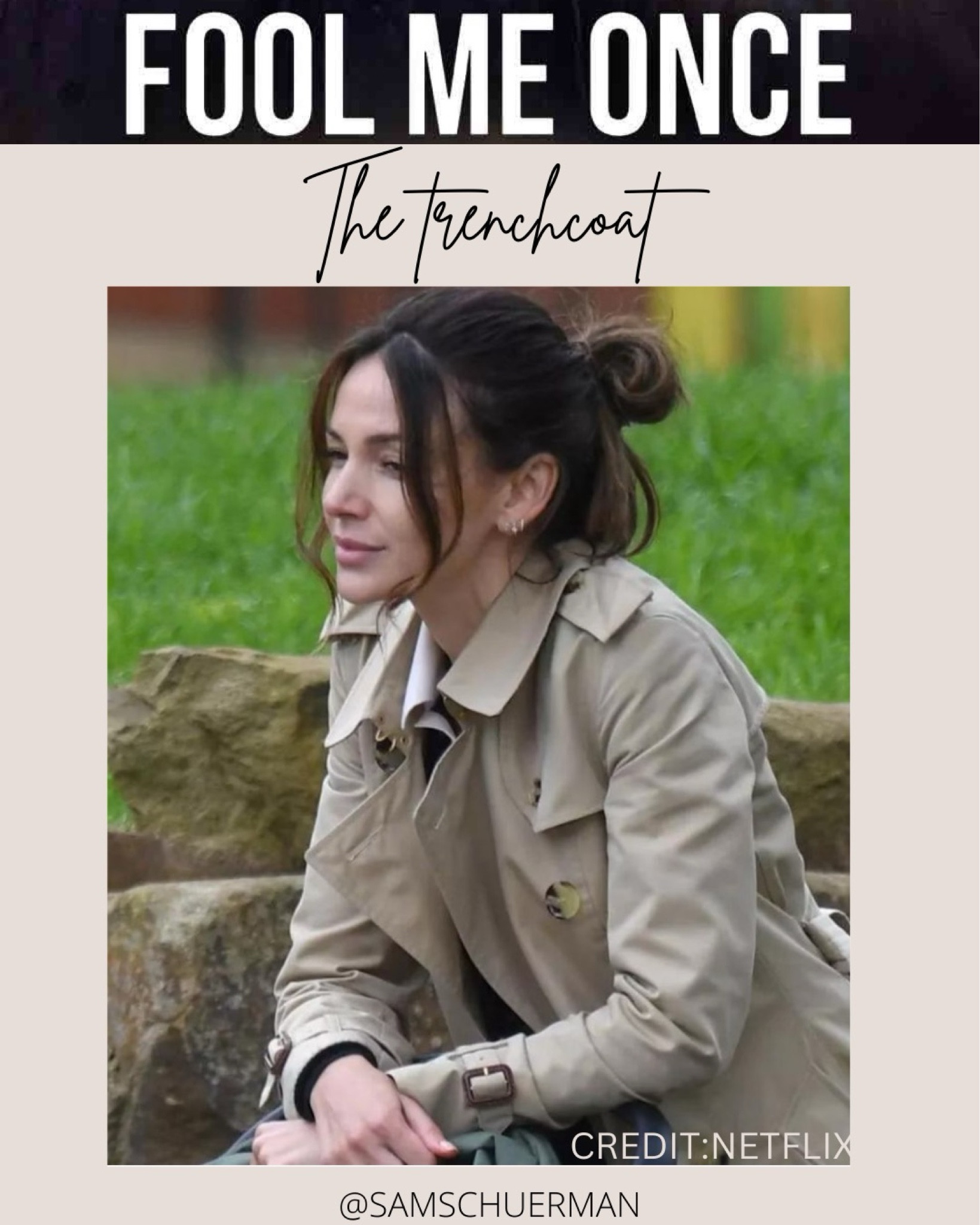 Netflix Fool Me Once outfits: The Trench Coat 🧥 

#LTKSeasonal #LTKstyletip #LTKfindsunder100