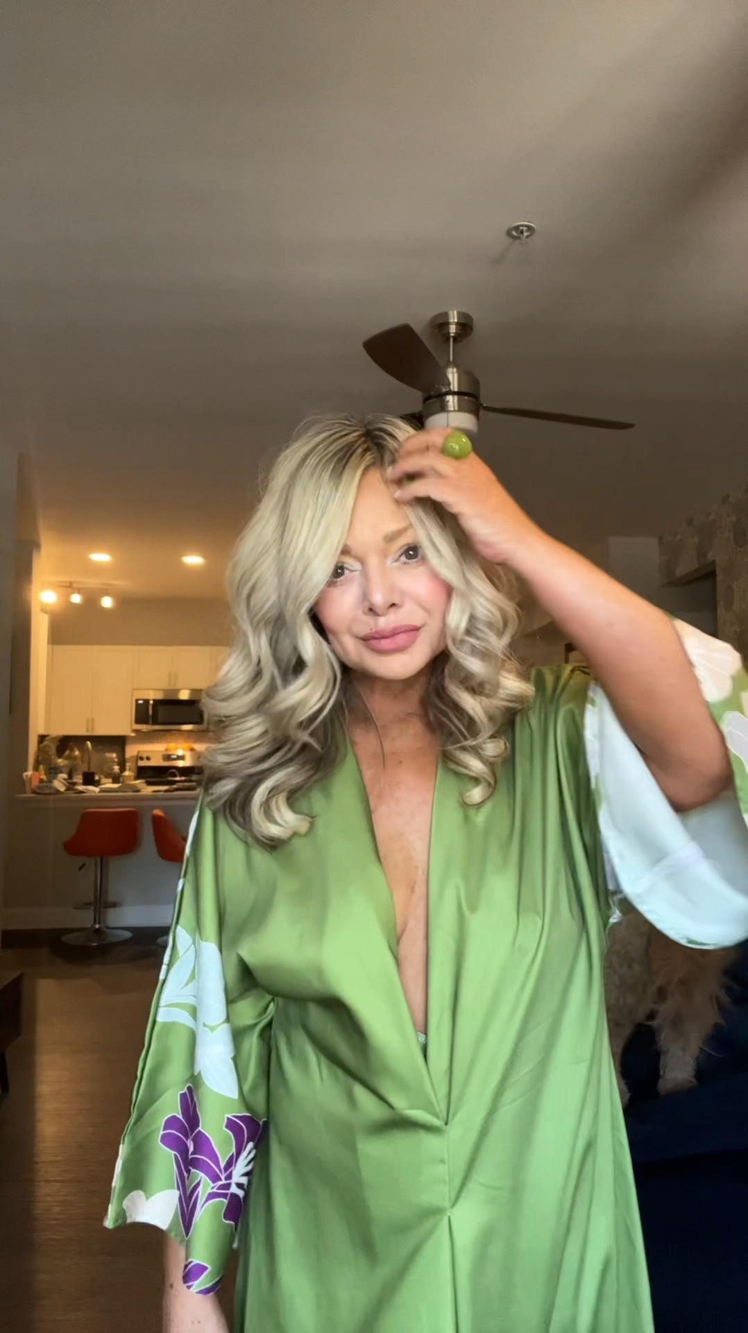 Love that this kaftan dress can be worn buttoned up the front like the photo, or how I’m wearing it open! #kaftan #dress #floralprint #summerdress 

#LTKOver40 #LTKFindsUnder50 #LTKStyleTip