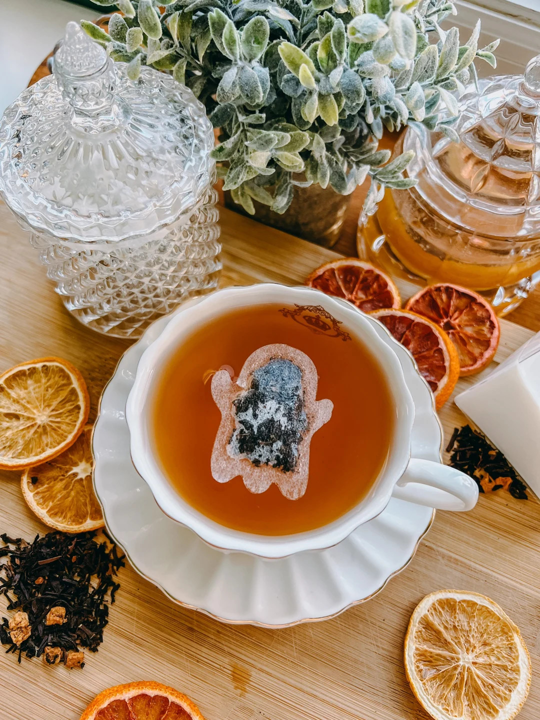 Cute Friendly Ghost Tea | FREE Shipping | Gift for Friend  | Halloween Party | Fall Drink | Tea L... | Etsy (US)