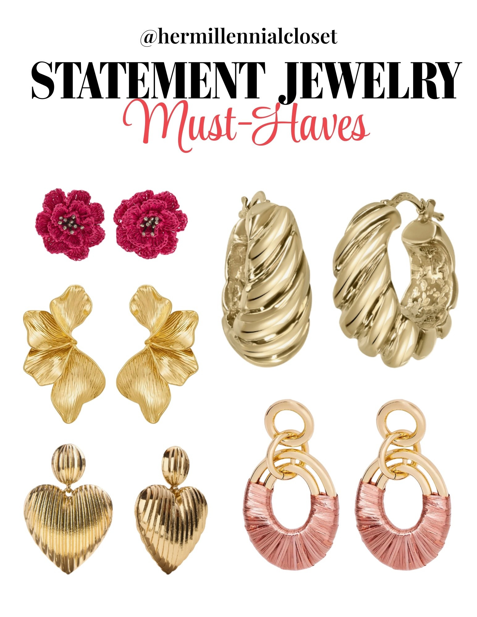 It's still a statement jewelry slay to beat the Summer heat. Go grab yours, Sis!

#LTKShoeCrush #LTKItBag #LTKStyleTip