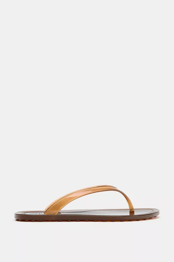 JELLY TOE POST SANDALS | Zara UK