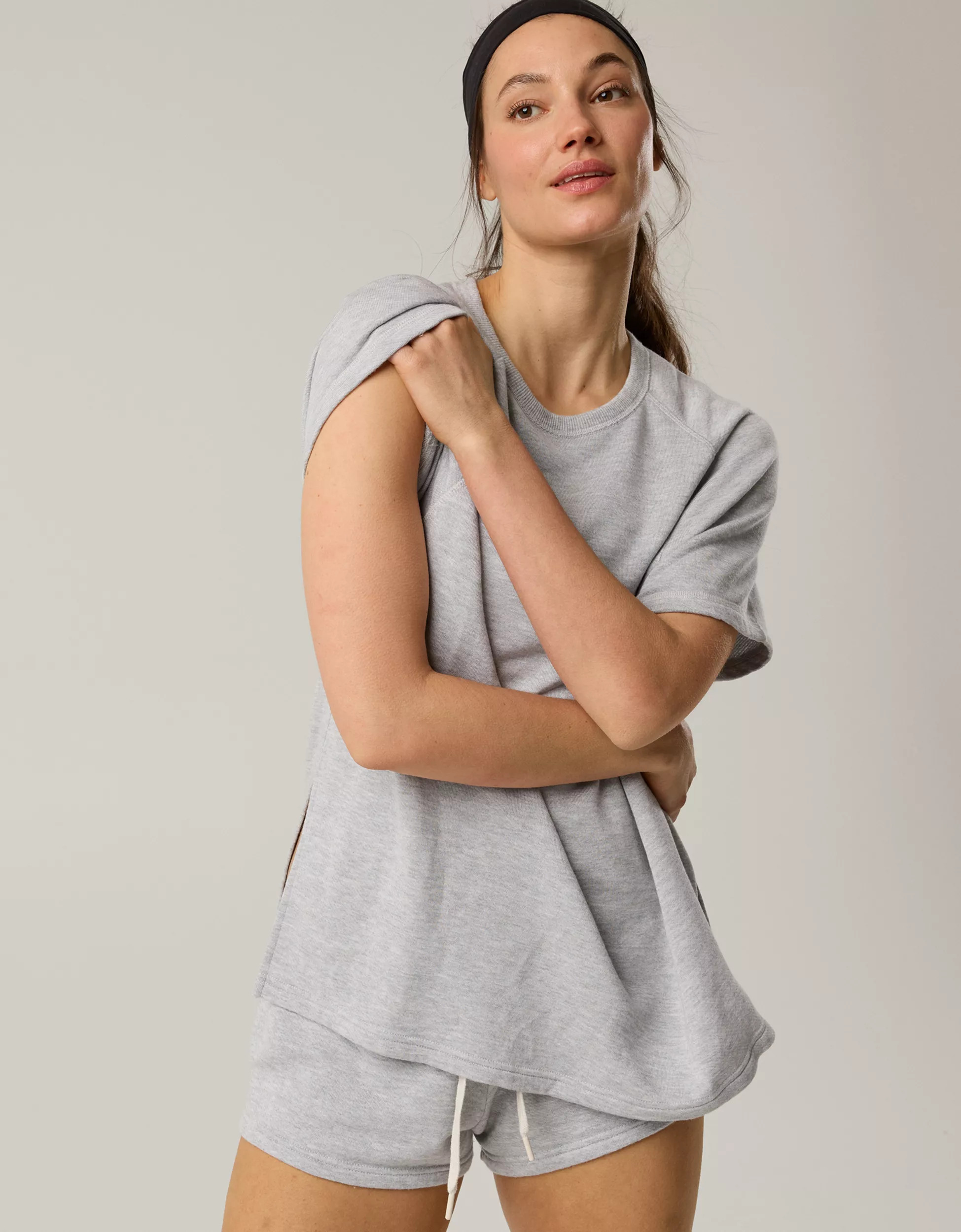 OFFLINE By Aerie Keep It 100 Terry Oversized T-Shirt | Aerie