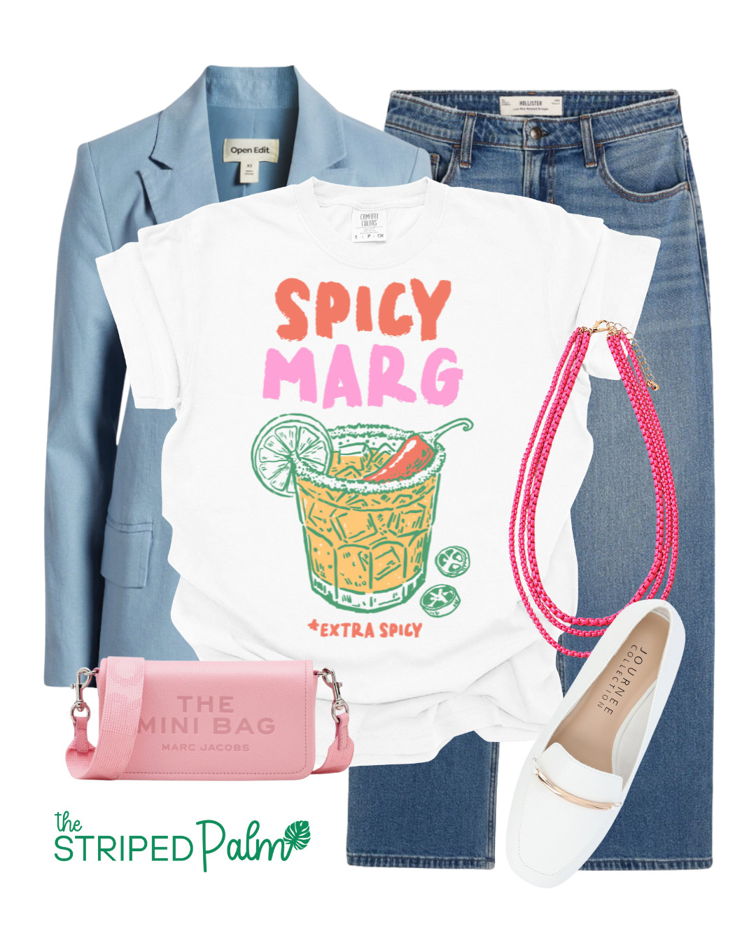 Turn up the heat with this Spicy Marg tee 🌶️🌵 Featuring a bold, hand-drawn margarita glass topped with chili and lime, this shirt is made for taco nights, beach days, and anyone who likes their vibes as spicy as their sips. Extra spicy? Always.

 

 

#LTKSummerEdit #LTKSeasonal #LTKOver40