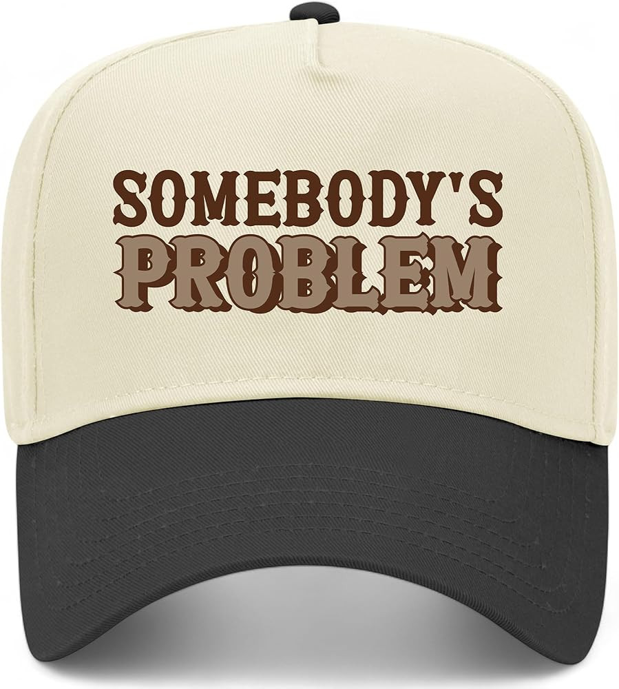 Somebody's Problem Vintage Trucker Hat | Wallen Howdy Trendy Cowgirl Funny Western | Premium Base... | Amazon (US)
