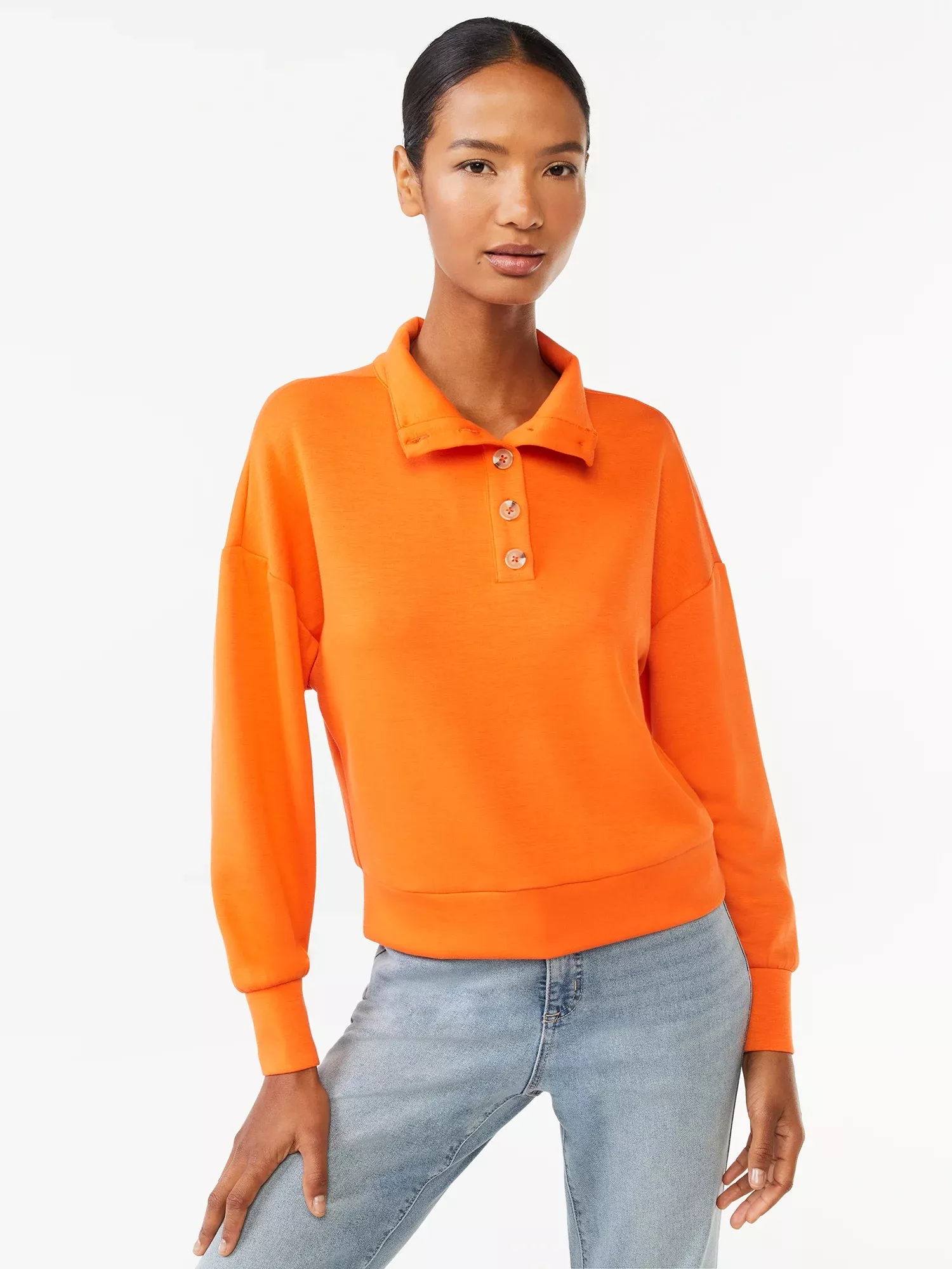 Scoop Women's Scuba Knit Half Zip … curated on LTK