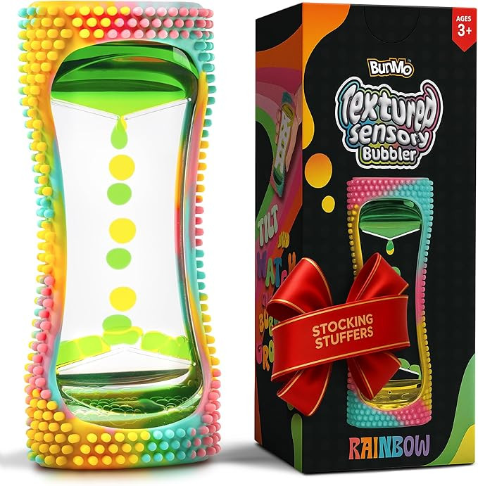 BUNMO Stocking Stuffers for Kids - Liquid Motion Bubbler Sensory Toys - Liquid Timer - Kids Stock... | Amazon (US)
