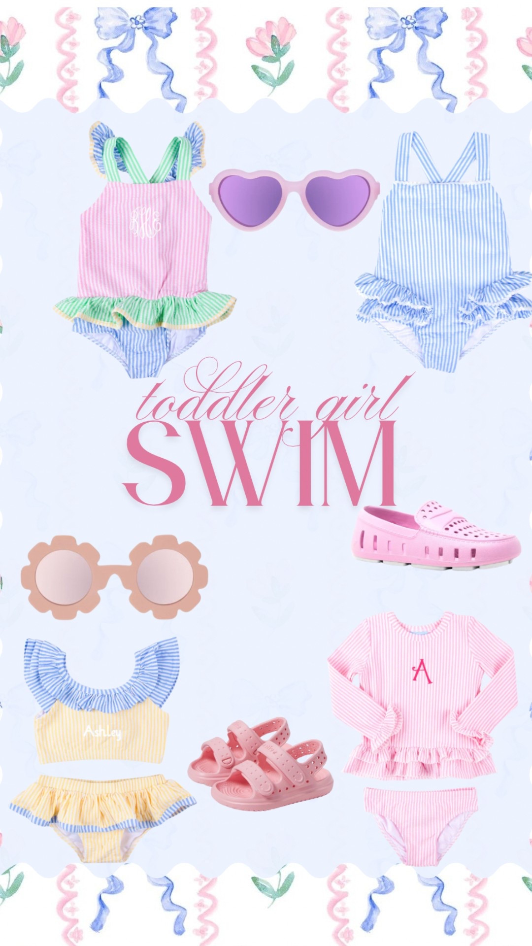 Gingham toddler girl swim! And fun shoes and glasses!


#LTKBaby #LTKSwim #LTKKids