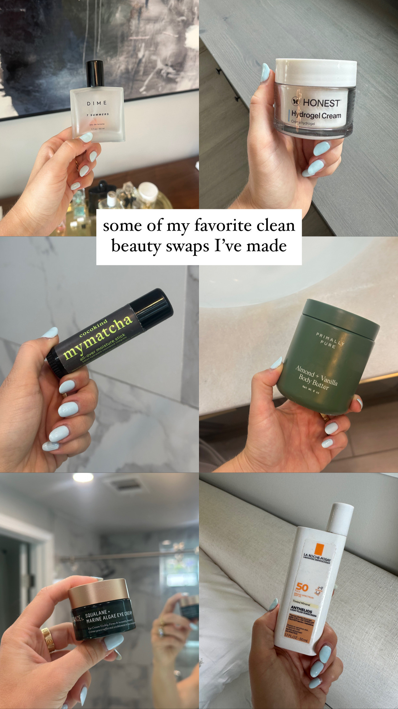 some of my favorite clean beauty swaps I’ve made! 

#LTKFindsUnder100 #LTKBeauty #LTKSummerEdit