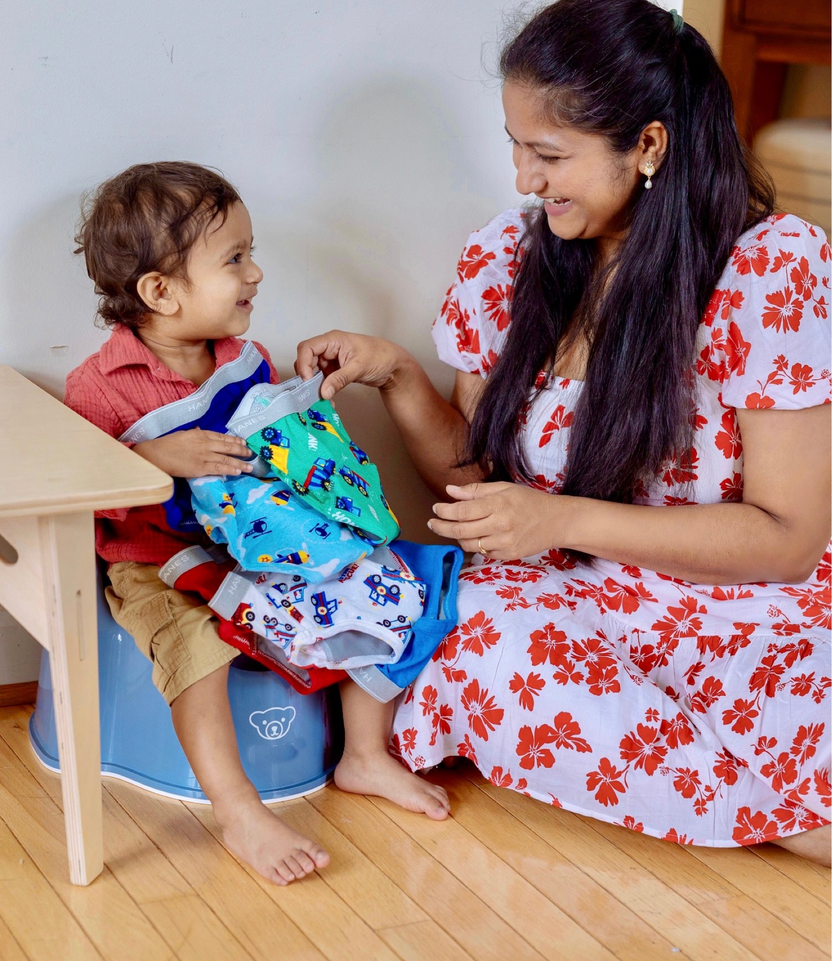 These @hanes training briefs are our top potty training essentials. They are designed to handle leaks and odor.  From its super soft cotton fabric to the easy up and down and being reusable and washable, Hanes Toddler Potty Trainer Briefs makes potty training affordable ($11.99 for a pack of 6 briefs) and easy for parents, and fun with its colors and patterns for the toddler!  


#LTKbaby #LTKkids #LTKfamily