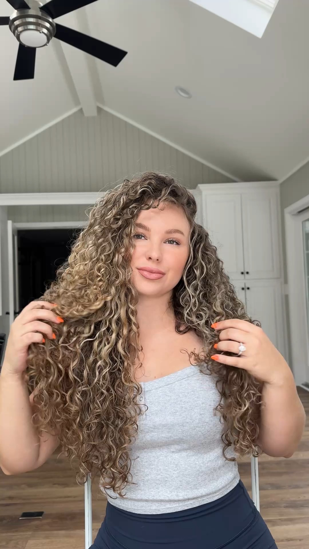 My updated curly hair routine 💕 #curlyhair #curlyhairroutine #curlyhaircare 