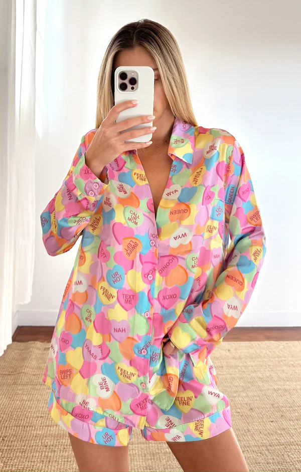 Early Riser PJ Set ~ Candy Crush Silky | Show Me Your Mumu