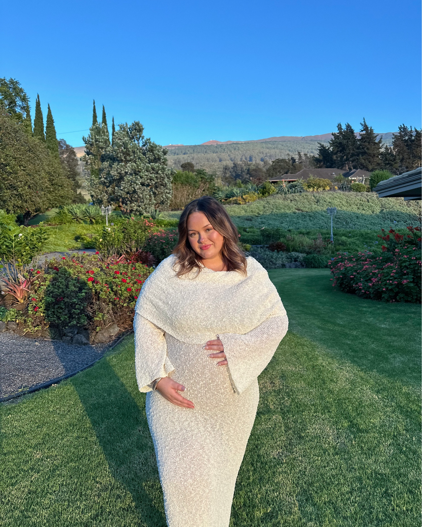 baby shower outfit🦢🩰🍼🧸🧁 wearing a 3X in the dress! underneath I wore full coverage nude shorts! 

#LTKPlusSize #LTKBump #LTKStyleTip