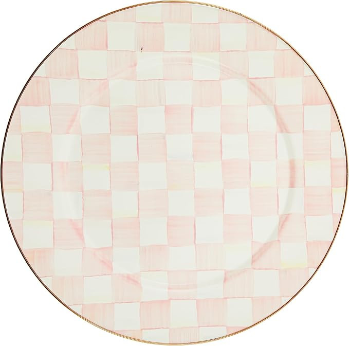 MACKENZIE-CHILDS Enamel Serving Platter, Decorative Serving Platter for Food, 16 Inches, Rosy Che... | Amazon (US)