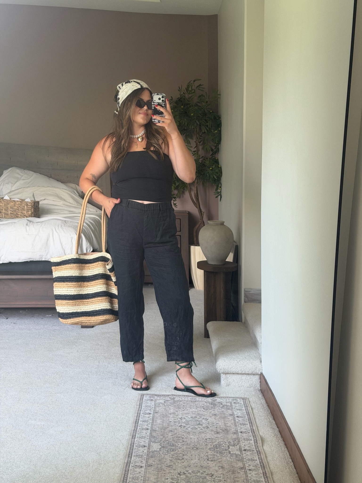 All black Pinterest inspired summer outfit of the day!

Midsize, size 12, size 14, mom style, curvy outfit ￼