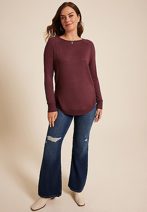 Haven Round Hem Tunic | Maurices