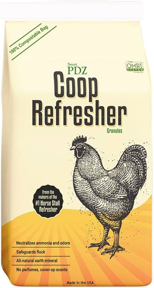Coop Refresher - Zeolite Odor Eliminator - Essential Chicken Coop Accessory - 10 lbs | Amazon (US)
