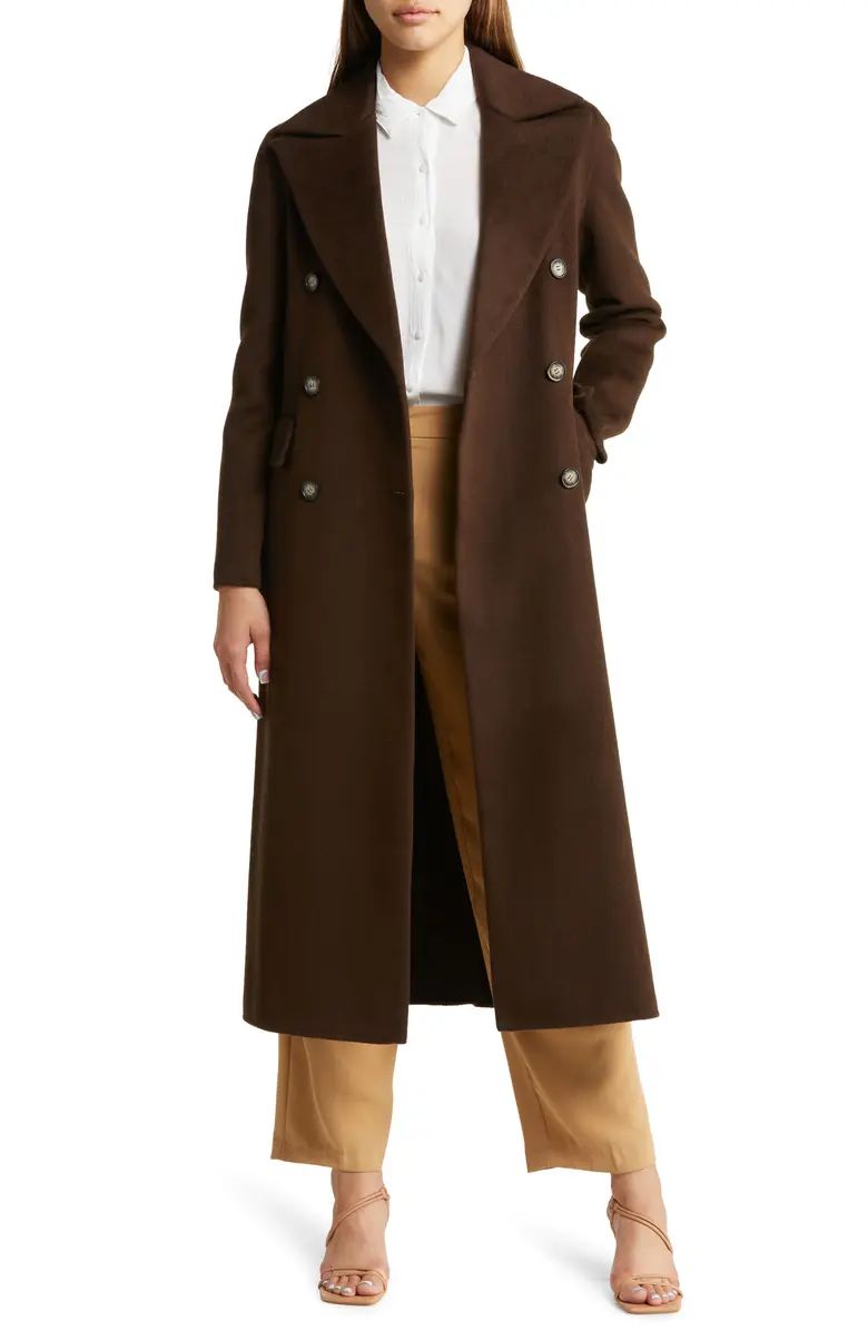 Lana Double Breasted Wool Blend Coat | Nordstrom