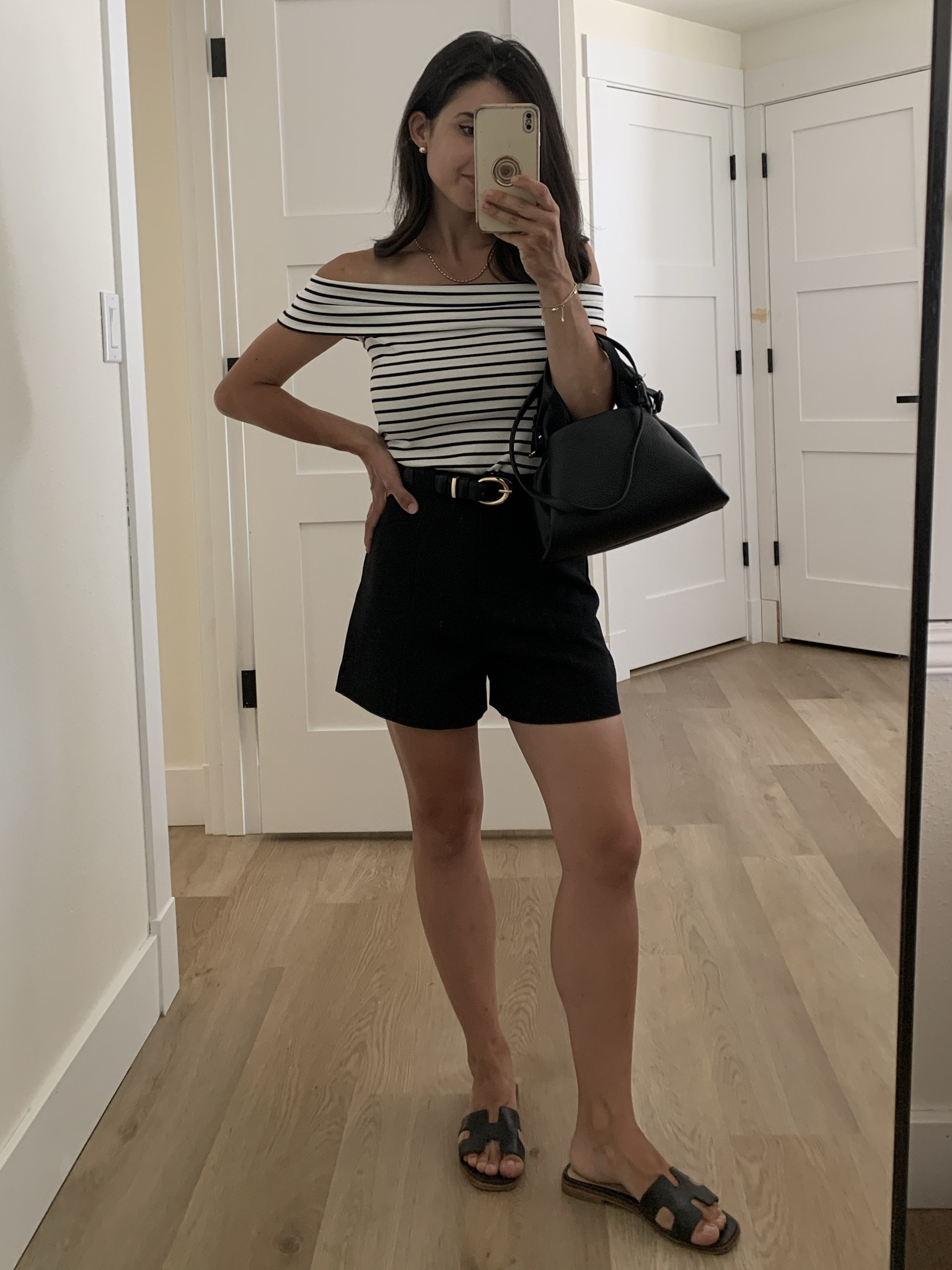 Minimal petite finds! Had this short and top for sooooo long now, quality is incredible and so petite friendly and stylish. Belt is from amazon!!! 

#LTKfindsunder50 #LTKsalealert #LTKfindsunder100