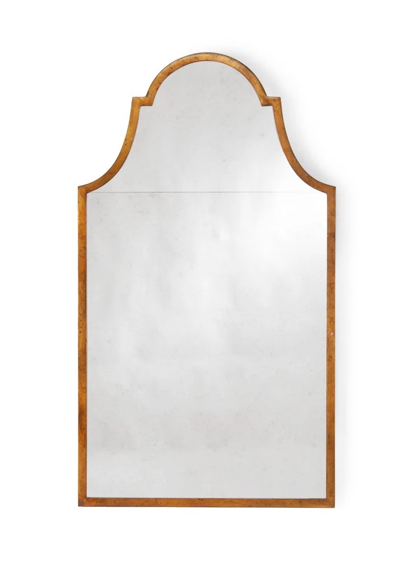 Lisa Kahn Metal Flat Wall Mirror | Wayfair North America