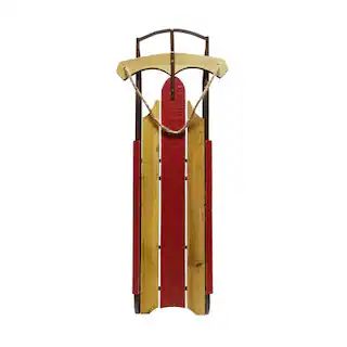 31" Red Wood Sled Wall Décor by Ashland® | Michaels | Michaels Stores