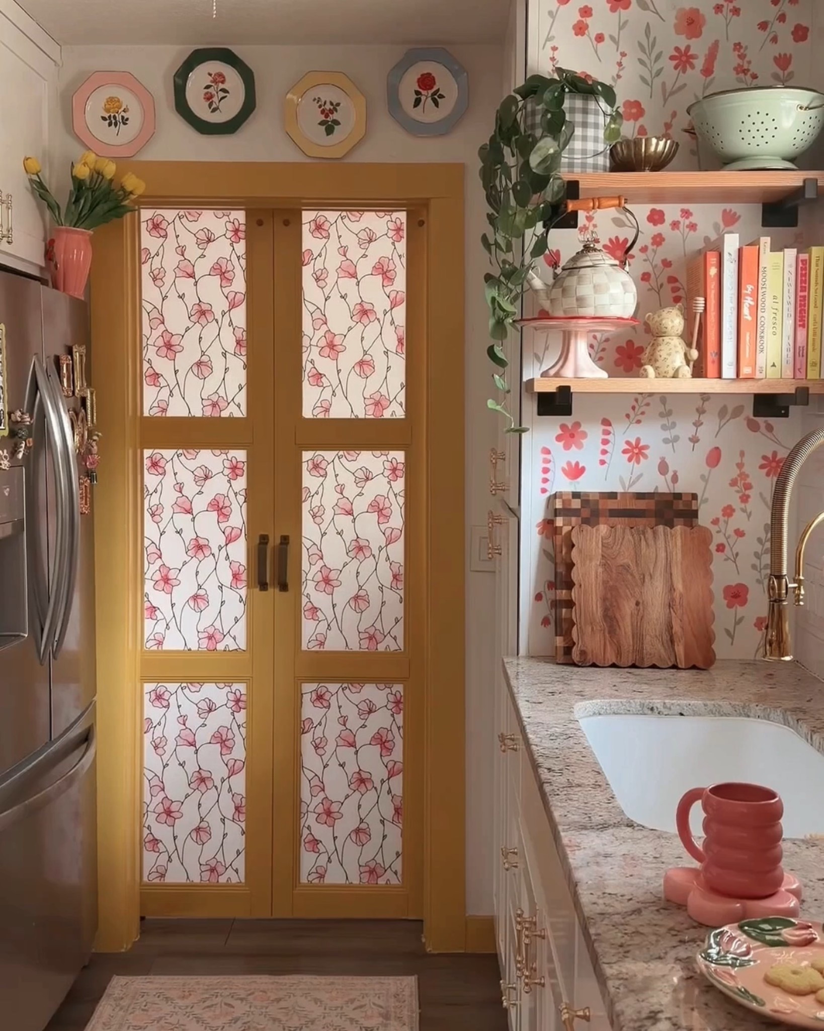 These window clings truly transform the space!! 