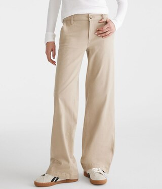 Low-Rise Baggy Wide Leg Pants | Aeropostale